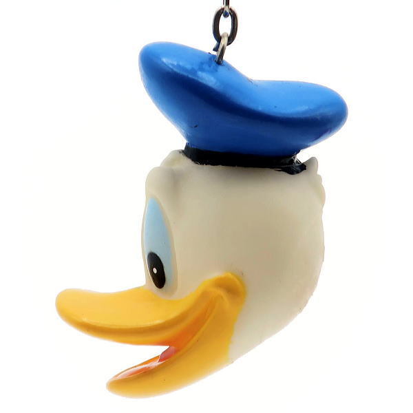  Disney Donald vinyl figure key chain head production end goods 