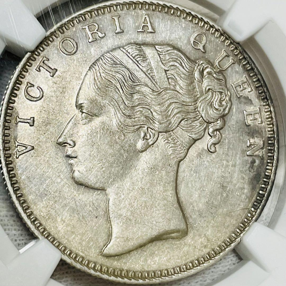 再入荷！】 インド １ルピー銀貨 1835年 Cミント