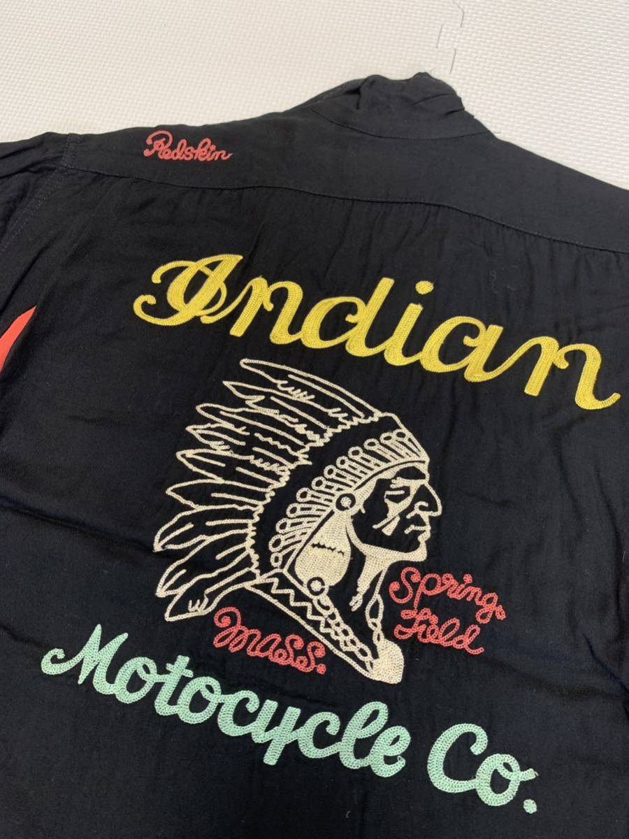 ★SUGAR CANE　シュガーケーン WILD OATS Bowler M品番 ボウリングシャツ INDIAN インディアン 東洋