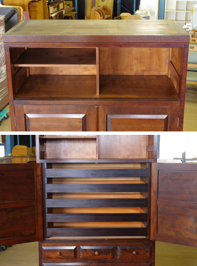 送料無料定番 ヤフオク! - 松本民芸家具 D型和箪笥Ⅰ 着物 5段