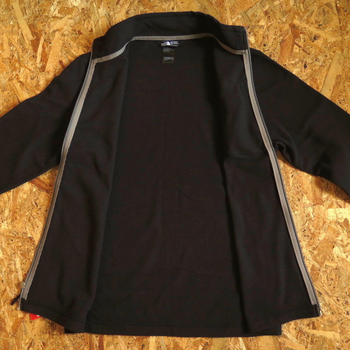 新品☆本物 USAモデル THE NORTH FACE FLEECE JACKET XLサイズ ノースフェイス フリースジャケット BLACK 日本未発売モデル アメリカ限定