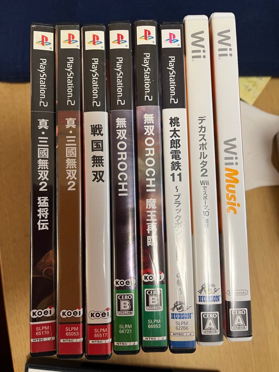PS2ソフト　Wiiソフト　まとめ売り　（バラ売りも可能　）