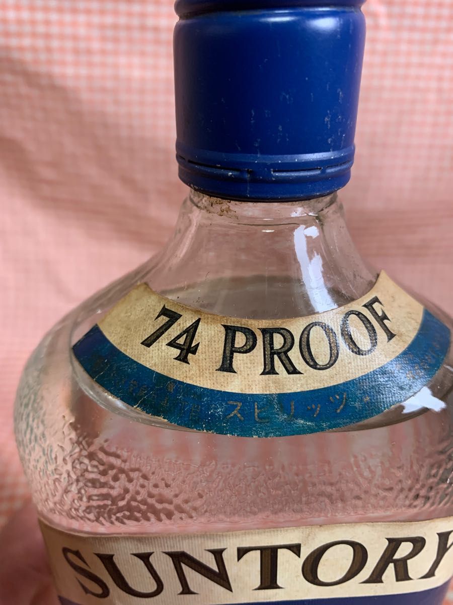 古酒 従価 サントリー ドライジン 74 95プルーフ ホワイト 古酒 従価 サントリー ドライジン 74 95プルーフ ホワイト