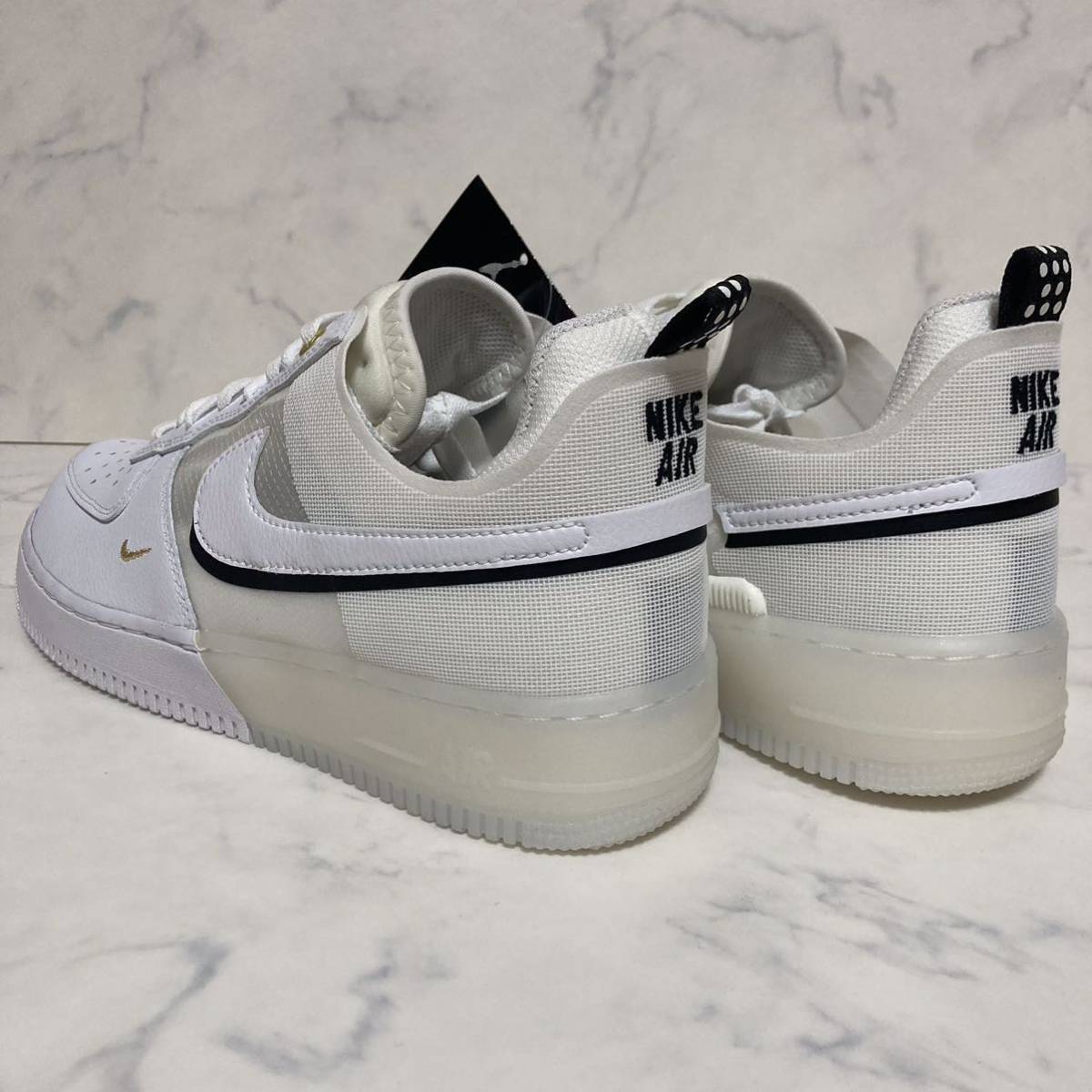 送料無料 【新品未試着】26 5cm Nike Air Force 1 Low React White