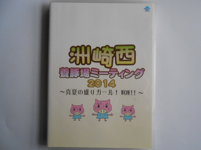 ■送料無料★美品◆[洲崎西 養豚場ミーティング2014 ～真夏の盛りガール! WOW! ! ～DVD2枚組]◆午後の部と夕方の部を完全収録■_画像1