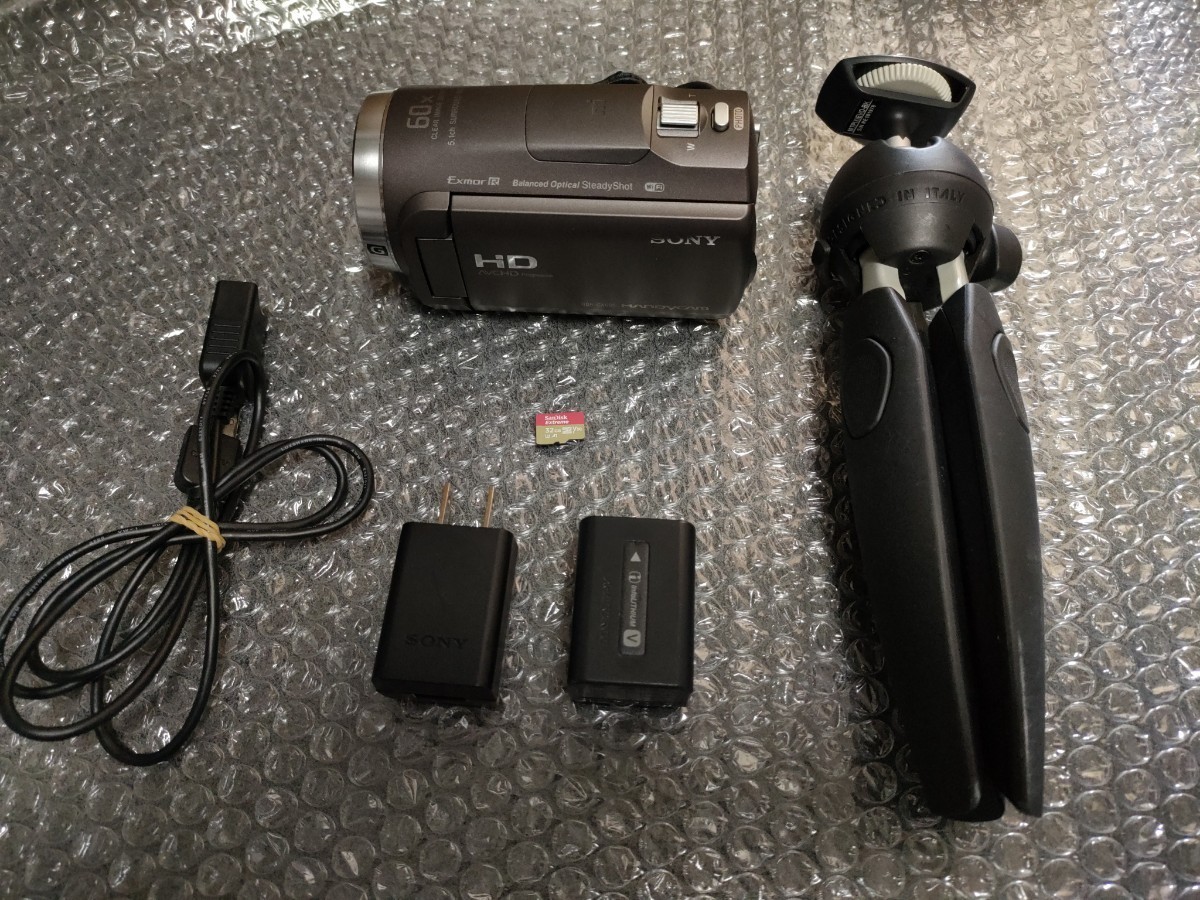 ソニー ハンディカム HDR-CX680 ブラウン ビデオカメラ 1910.hu