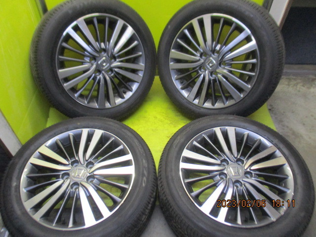 ベストセラー RC1 ホンダ 215/55R17 バリ山 ハブ径64mm 5穴 PCD114.3