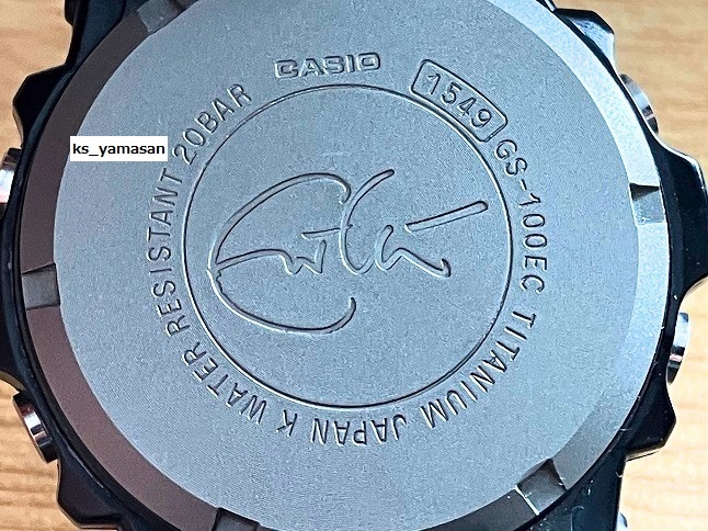 即決 GS-100EC-1T ERIC CLAPTON コラボレーションモデル G-SHOCK 即決 GS-100EC-1T ERIC CLAPTON コラボレーションモデル G-SHOCK