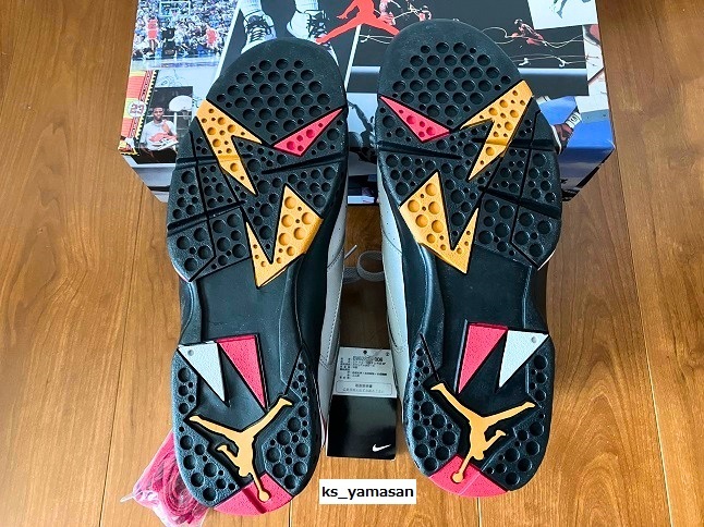 【未使用 即決】NIKE AIR JORDAN 7 RETRO REFLECT US10.5 JPN285 28.5cm ナイキ エアジョーダン 7 リフレクト BV6281-006