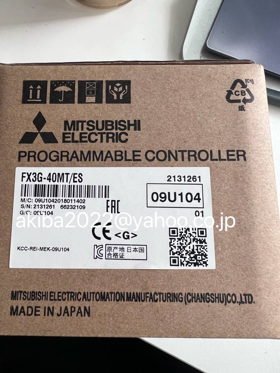 新品☆三菱電機 MITSUBISHI FX3G-40MT/ES シーケンサ [6ヶ月安心保証