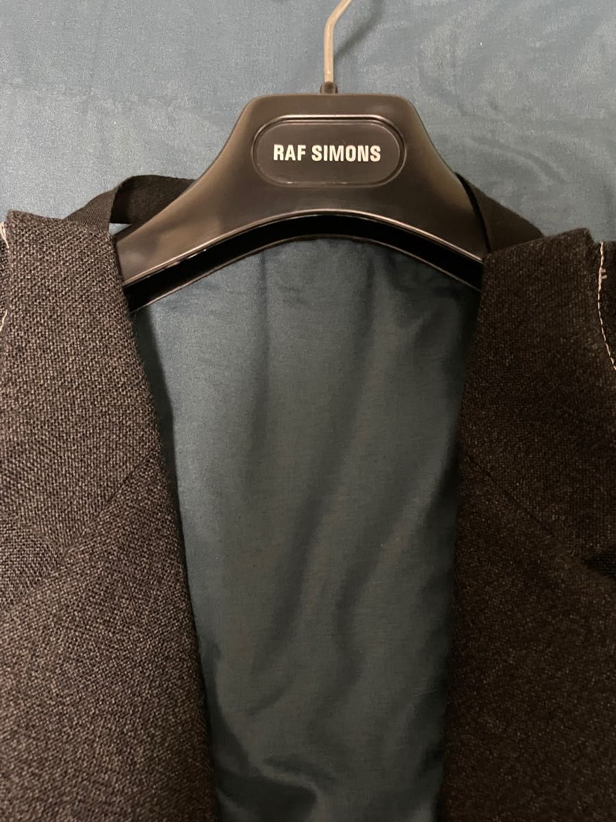 RAF SIMONS CUT OFF BLAZER gilet