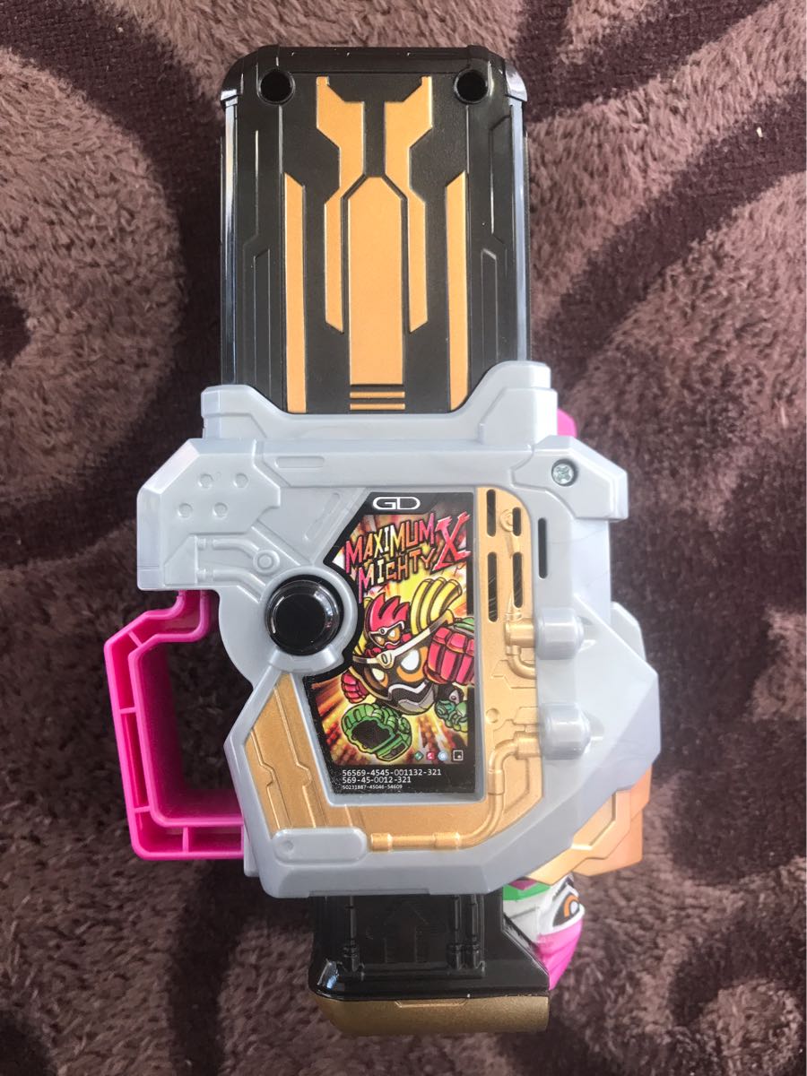 美品 DX マキシマムマイティX ガシャット 仮面ライダー エグゼイド アクション 変身ベルト シリーズ ハイパームテキ おもちゃ フルボトル 2_画像1