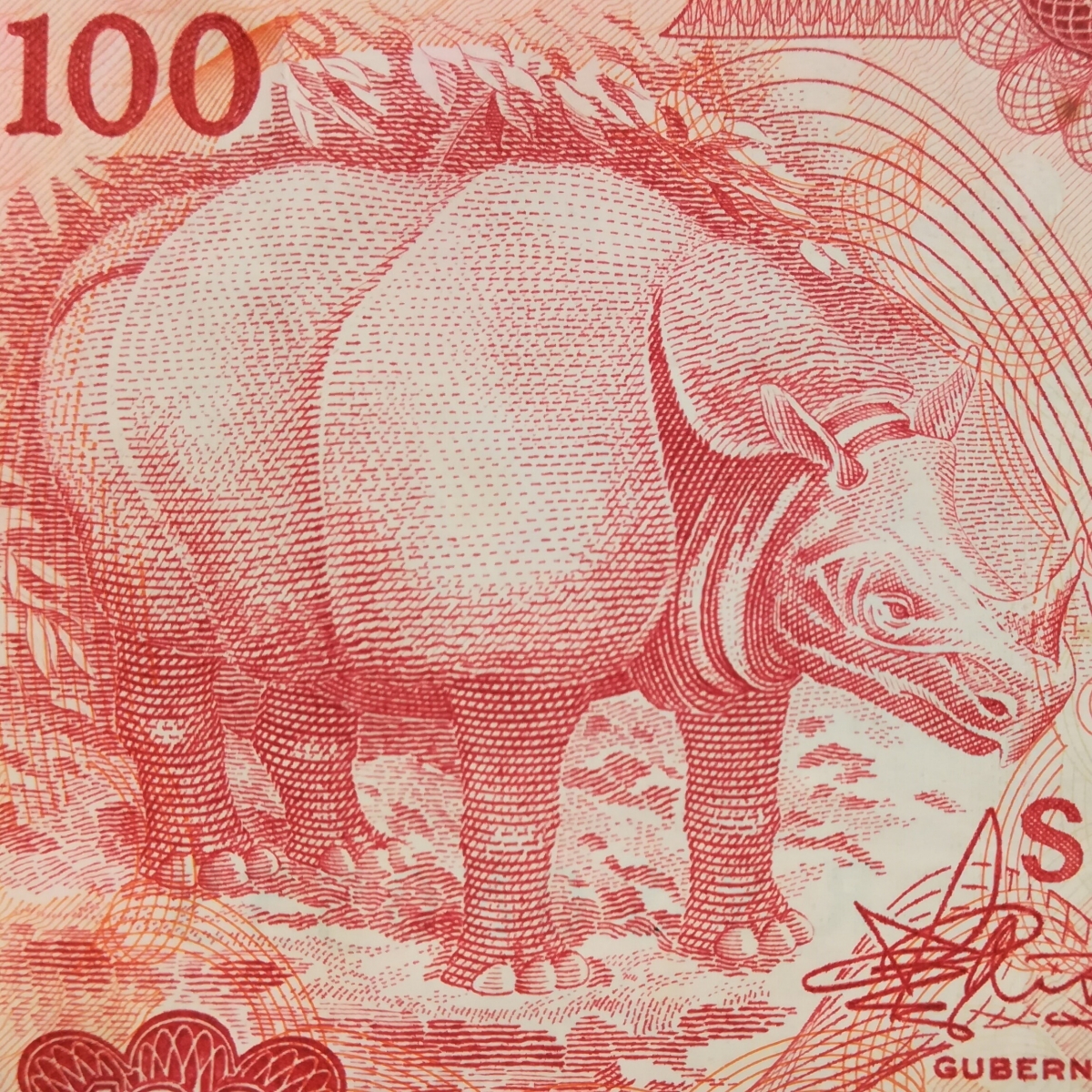 【外国紙幣/旧紙幣/古紙幣】インドネシア 100ルピア 管理291F_画像1