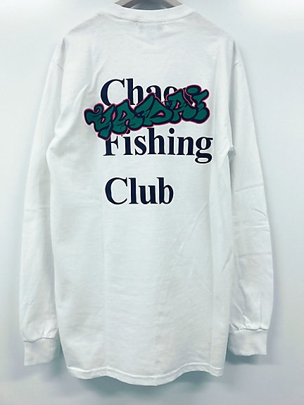送料￥370～ yAbAi × Chaos fishing club Long sleeve Tee T シャツ size: S 新品未使用 即発送可 他多数出品中_画像1