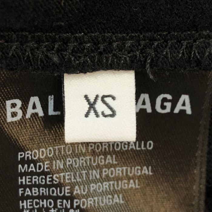 【美品】バレンシアガ BALENCIAGA 2021A スライムグラフィックロゴミディアムフィットTシャツ 半袖カットソー ロゴプリント XSサイズ - 3