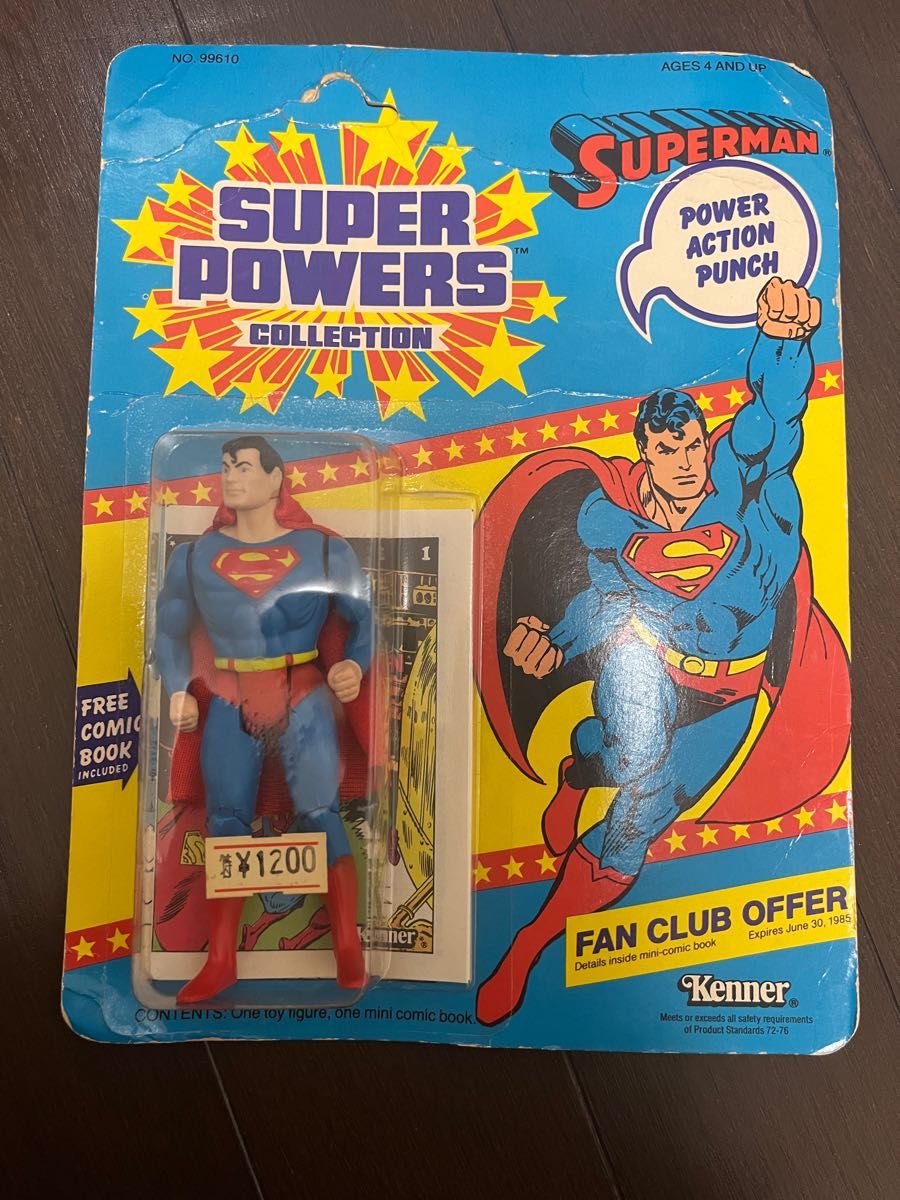 super powers collection スーパーマンフィギュア　未開封美品