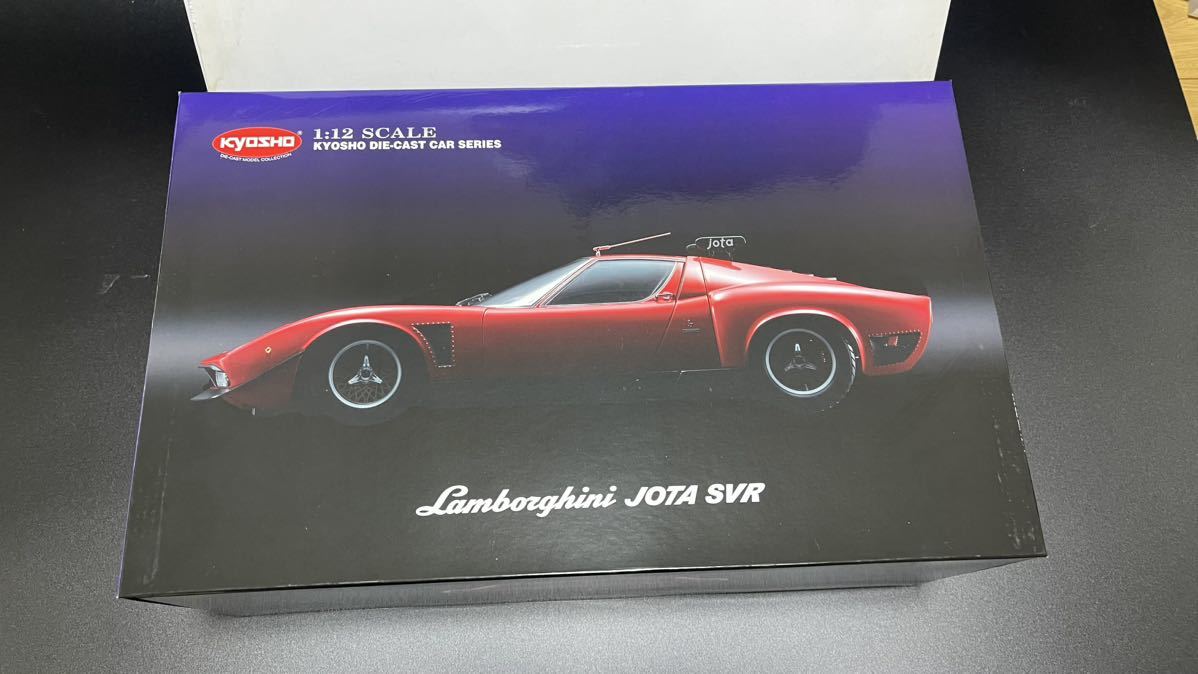 Kyosho 京商 1/12 Lamborghini ランボルギーニ JOTA イオタ SVR レッド
