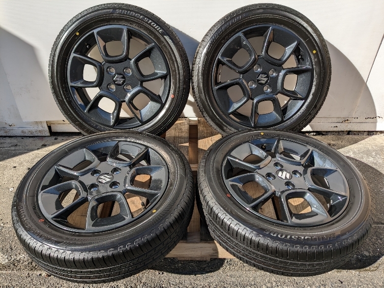 新車外し MN71S クロスビー純正ホイール タイヤ4本セット175/60R16