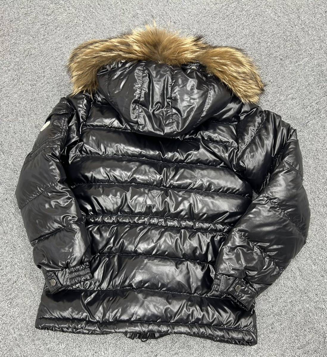 正規品美品MONCLER モンクレールRODブラックファーダウンジャケット0ブラック　ロッド　ビジネス　ダウンコート_画像5