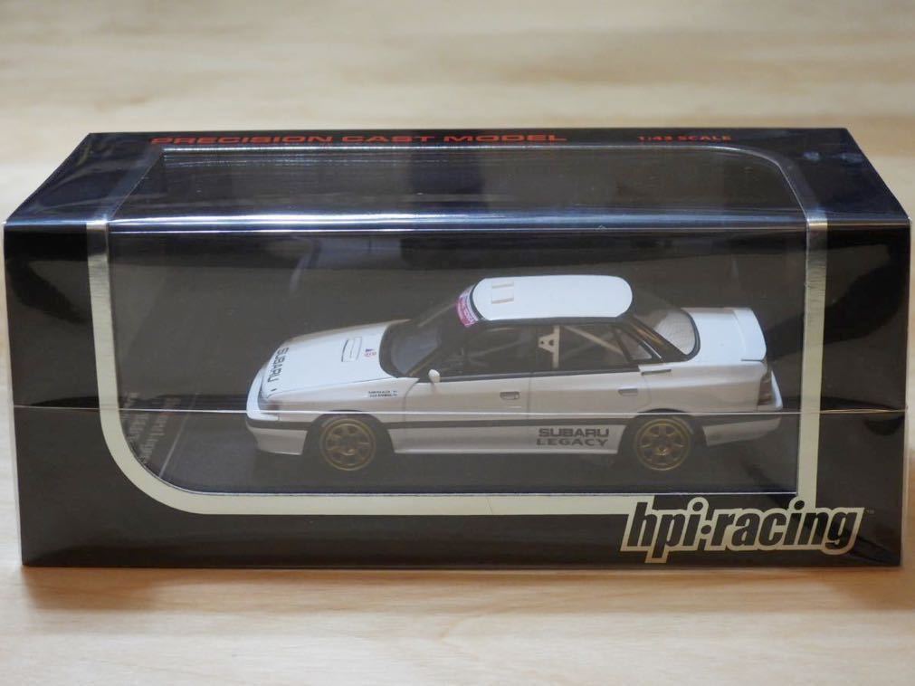 【新品：未開封】hpi racing 1/43 スバル レガシィ RS 1989年 テストカー [マルク・アレン] 8190