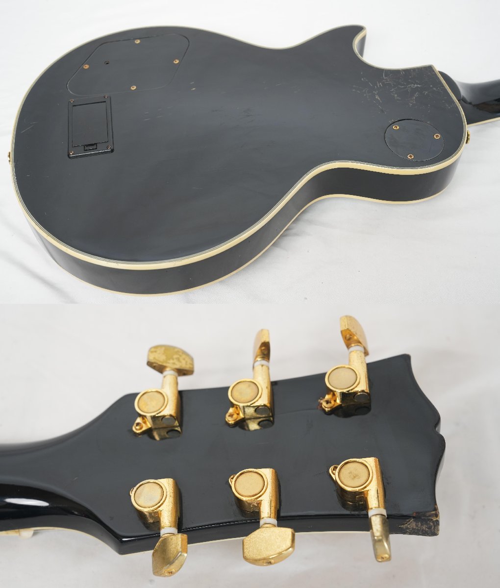 ☆BURNY☆RLC-55S BLK サスティナーLite搭載 レスポールカスタムモデル