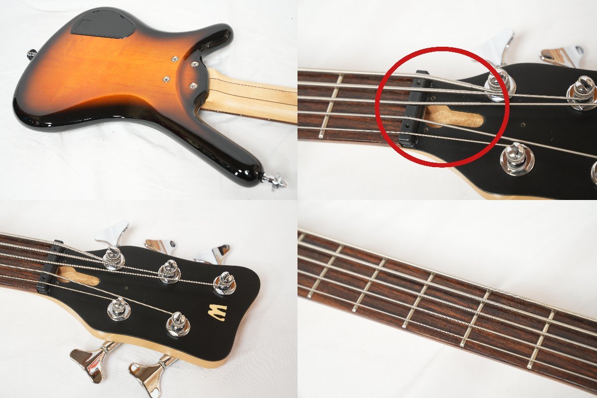 ★WARWICK★Rock Bass Series Corvette 5st Vintage Sunburst 5弦ベース ワーウィック 2011年製 状態良好★の画像5