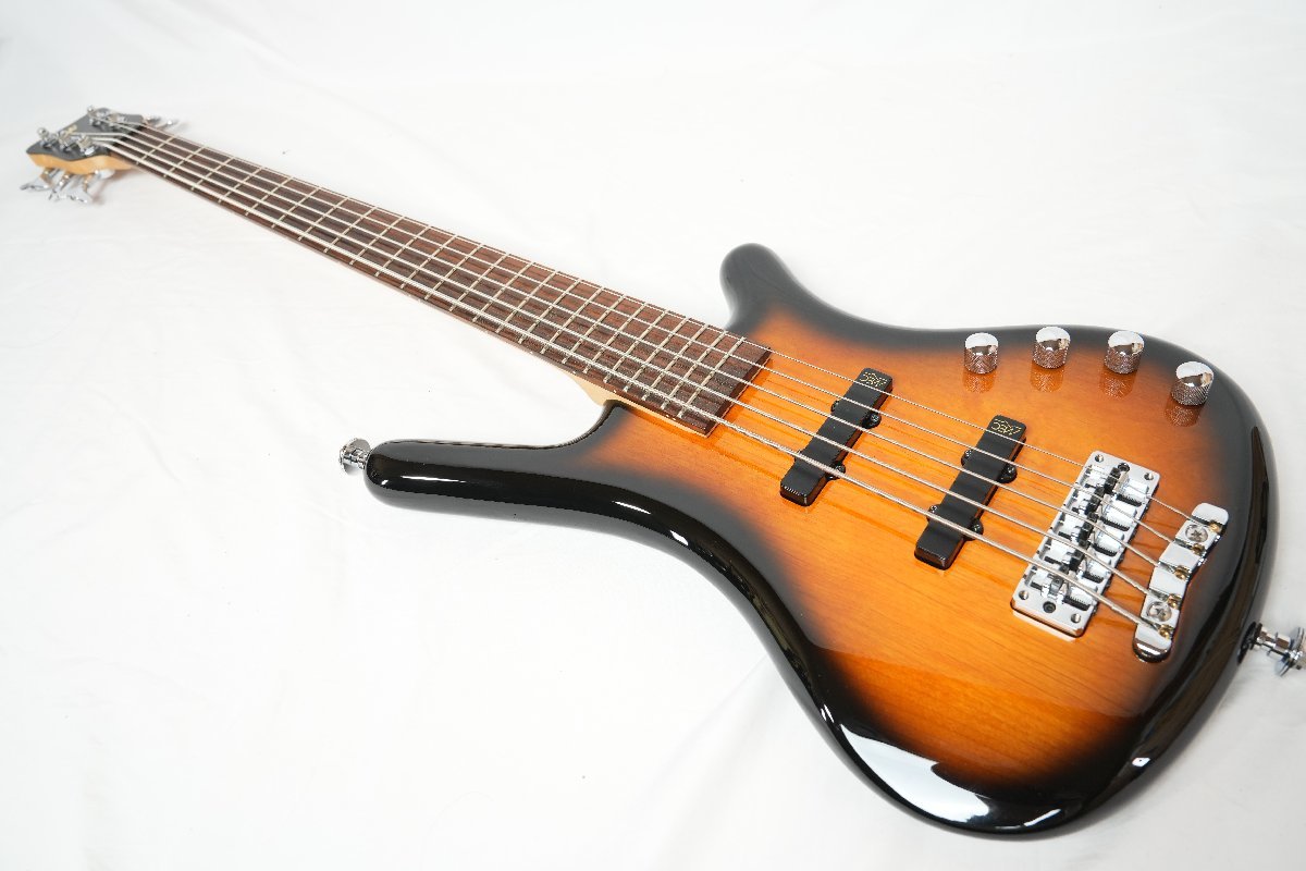 ★WARWICK★Rock Bass Series Corvette 5st Vintage Sunburst 5弦ベース ワーウィック 2011年製 状態良好★の画像9