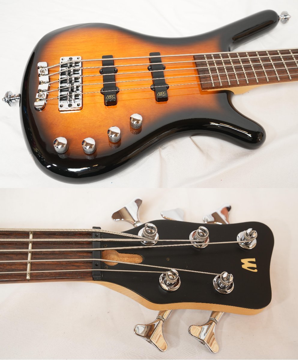 ★WARWICK★Rock Bass Series Corvette 5st Vintage Sunburst 5弦ベース ワーウィック 2011年製 状態良好★の画像2