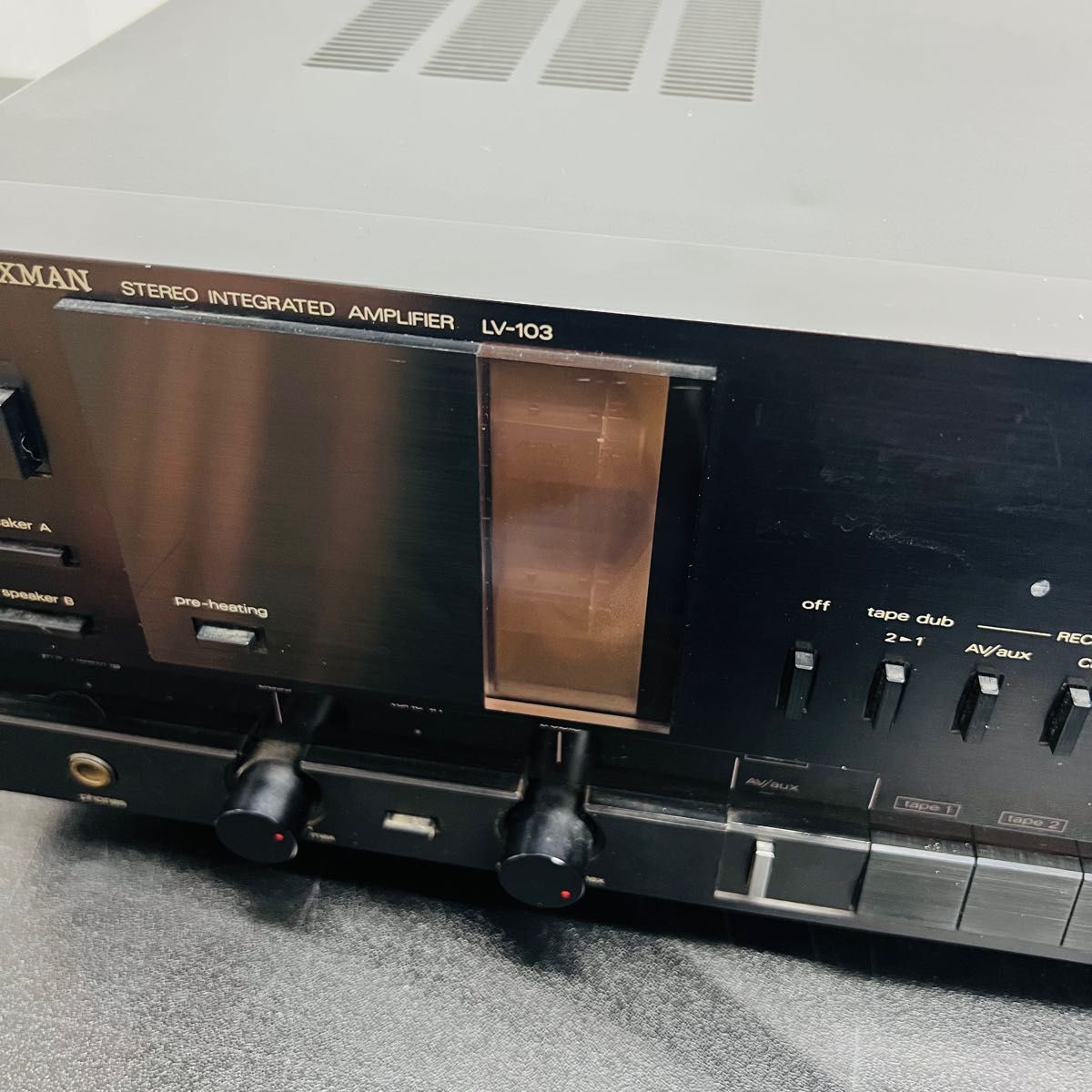 ALPINE LUXMAN LV-103 プリメインアンプ 80年代|Yahoo!フリマ ALPINE LUXMAN LV-103 プリメインアンプ 80年代|Yahoo!フリマ