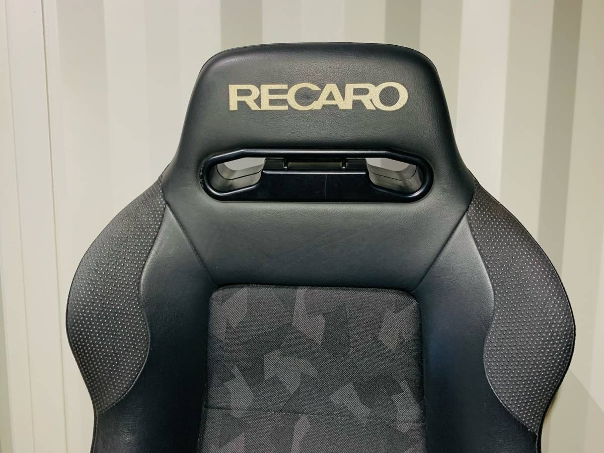 正規 レカロ SR3 TopGun ハーフレザー SR トップガン 革 レザーシート RECARO SR-3の画像5