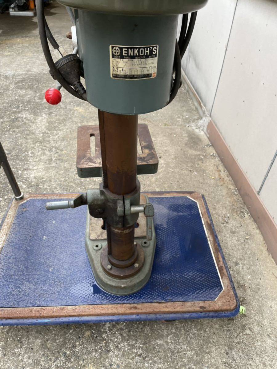 即納!最大半額!】 中古動作品【ESD-13M】卓上ボール盤 遠州 即納!最大半額!】 中古動作品【ESD-13M】卓上ボール盤 遠州
