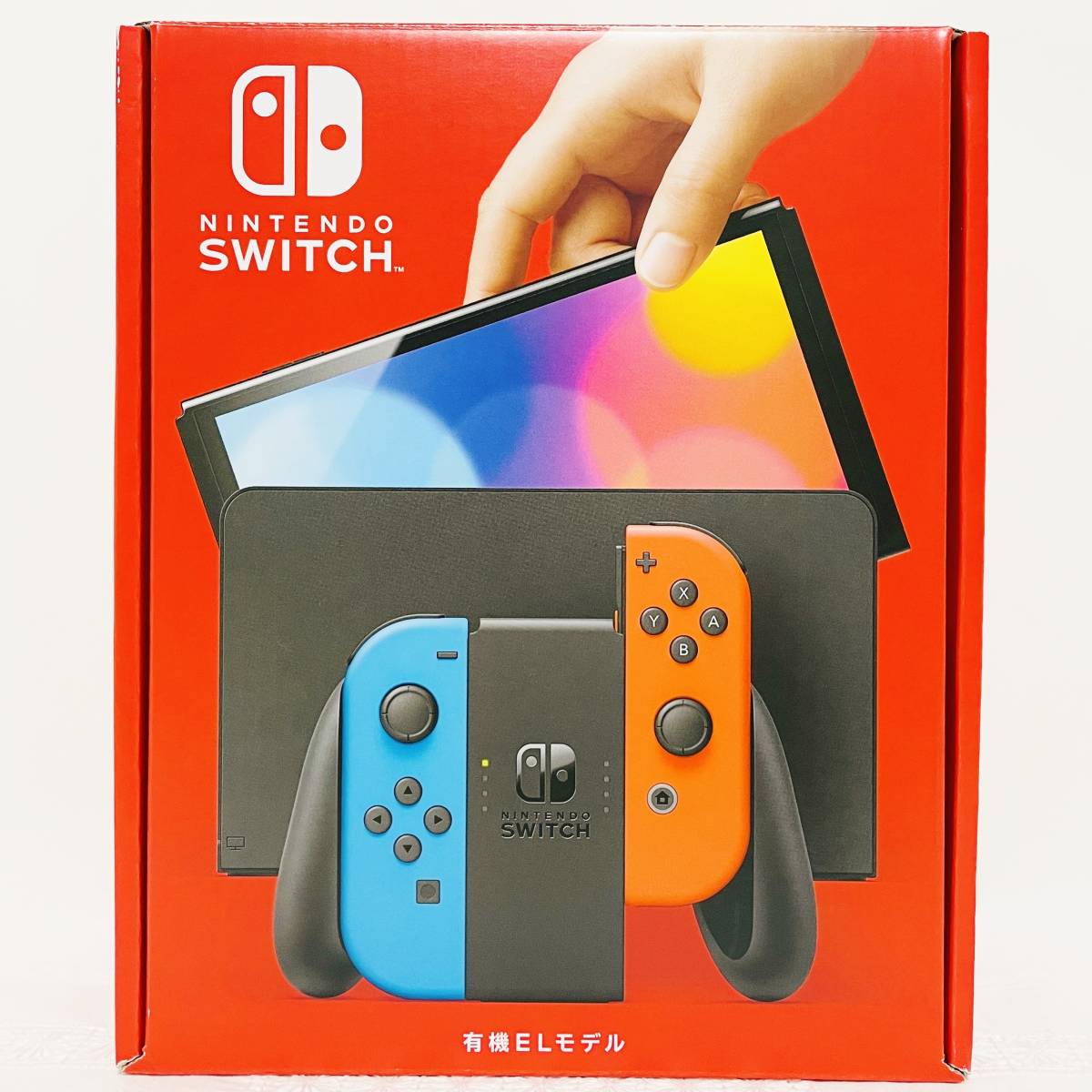 【新品未使用】Nintendo Switch 本体 有機ELモデル【Joy-Con(L)ネオン
