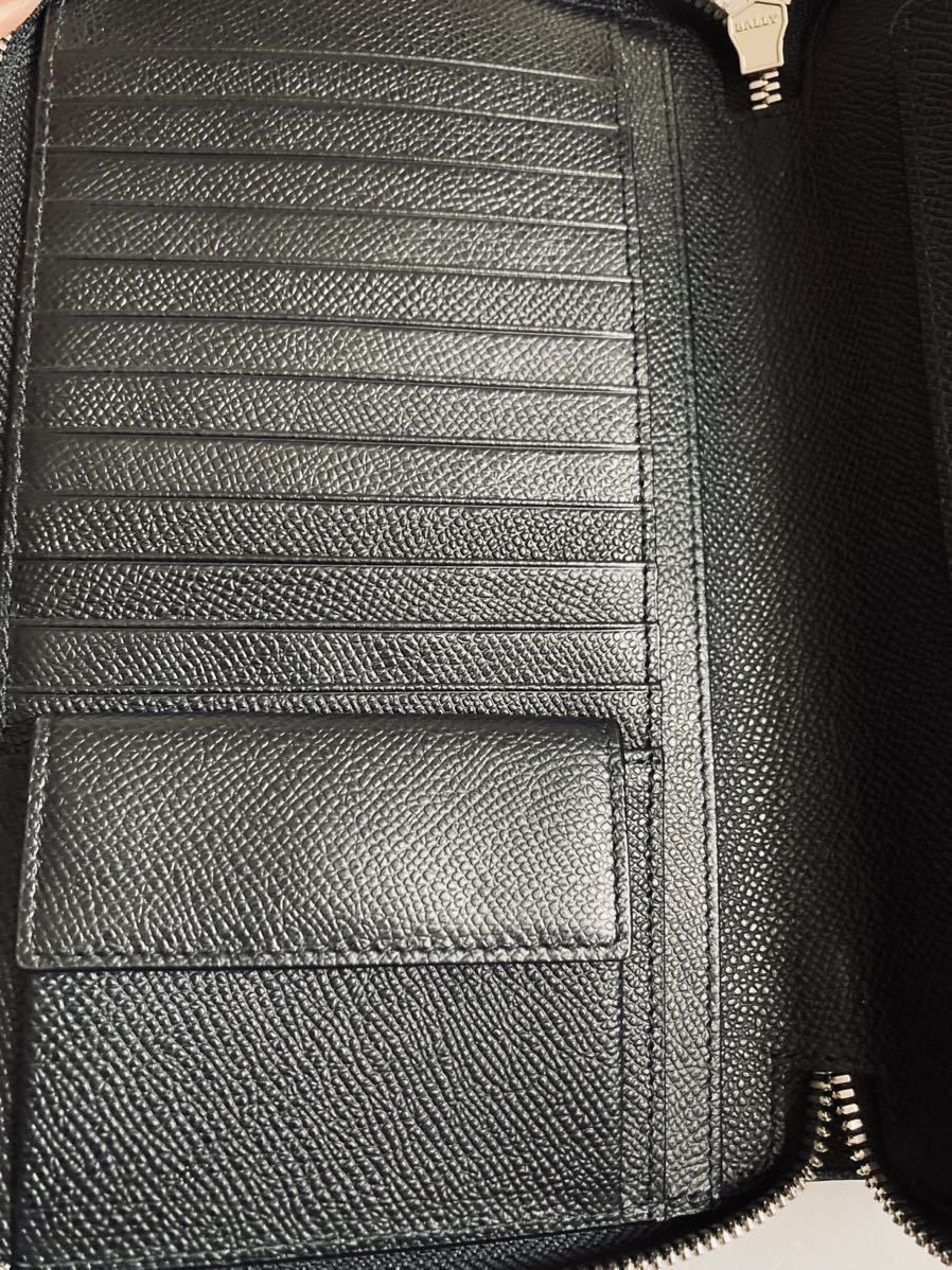 新品◇BALLY バリー ダブルジップ オーガナイザー 長財布 セカンド