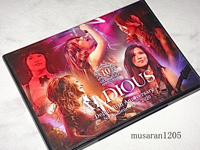 ALDIOUS/Debut 10th Anniversary No Audience Live 2020/DVD+CD/ジャパメタ/Aldious_画像1