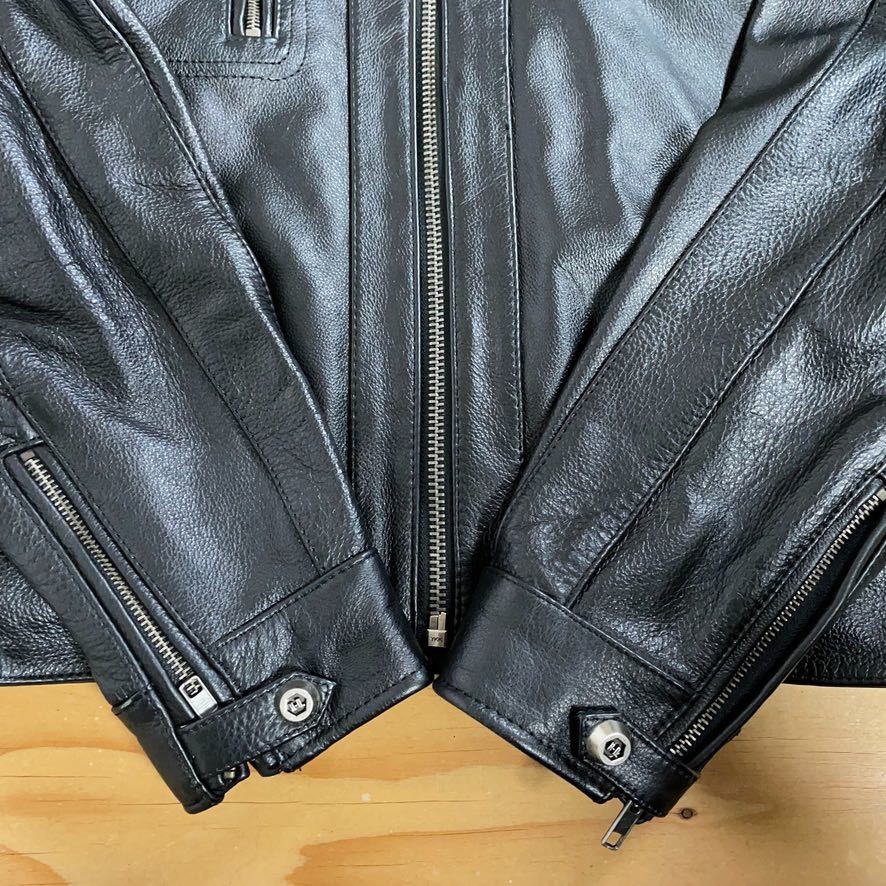 輸入品日本向け ハーレーダビットソン ライダースジャケット 表示はM