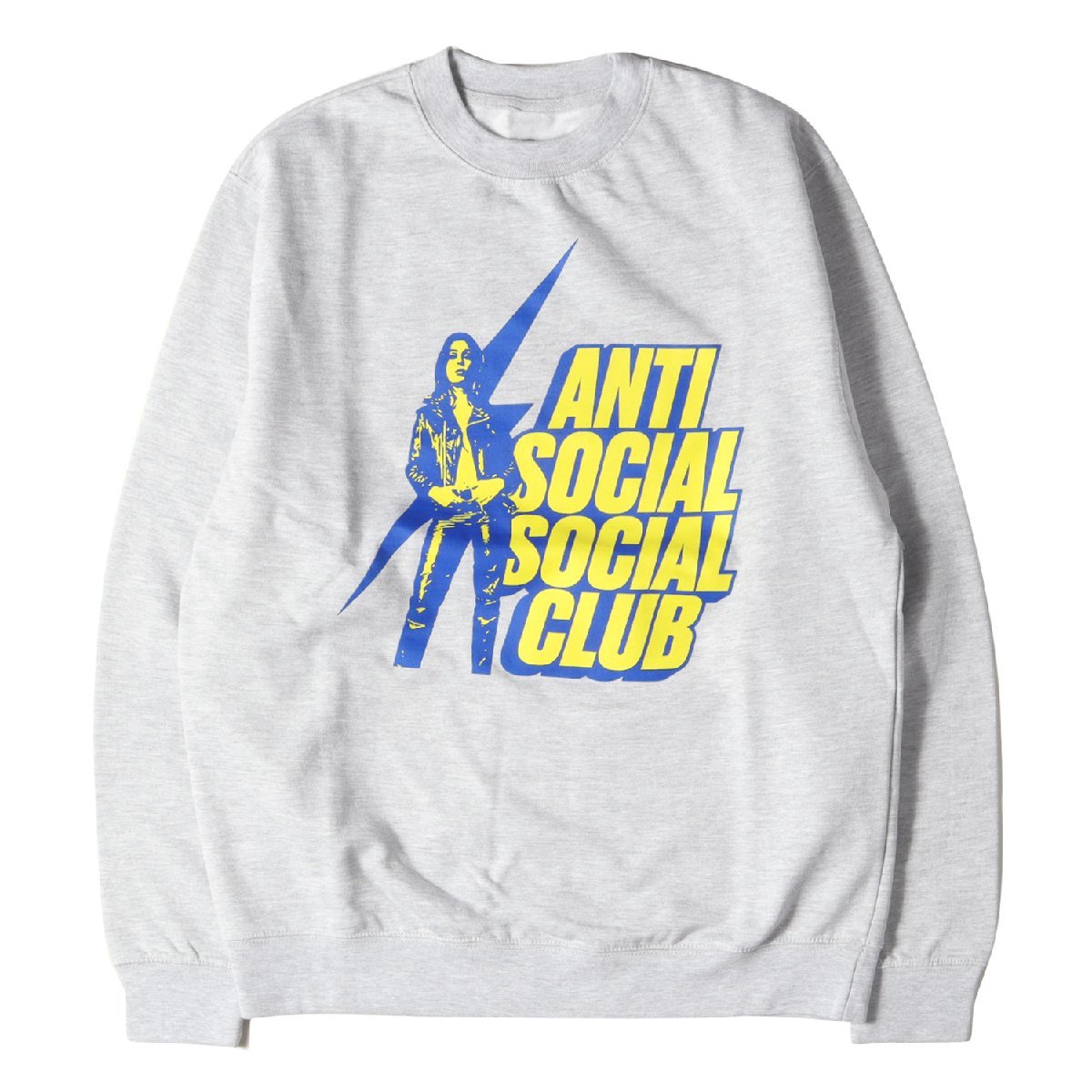 贅沢 スウェットシャツ レディープリント Club Social Social Anti