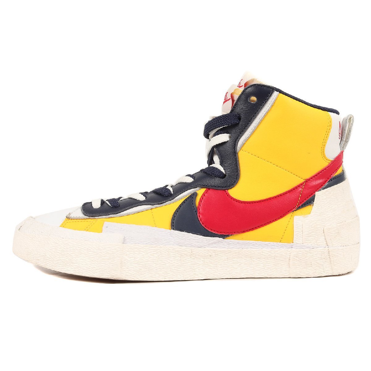 Sacai サカイ NIKE BLAZER MID / SACAI (BV0072-700) 19SS ナイキ ブレザー ミッド バーシティメイズ バーシティレッド US10.5 28.5cm