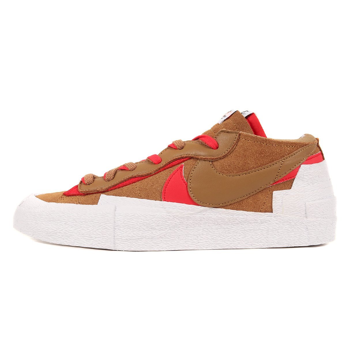 新品 Sacai サカイ NIKE BLAZER LOW / SACAI BRITISH TAN (DD1877-200) 21SS ナイキ ブレザー ロー ライトブリティッシュタン US12 30.0cm_画像1