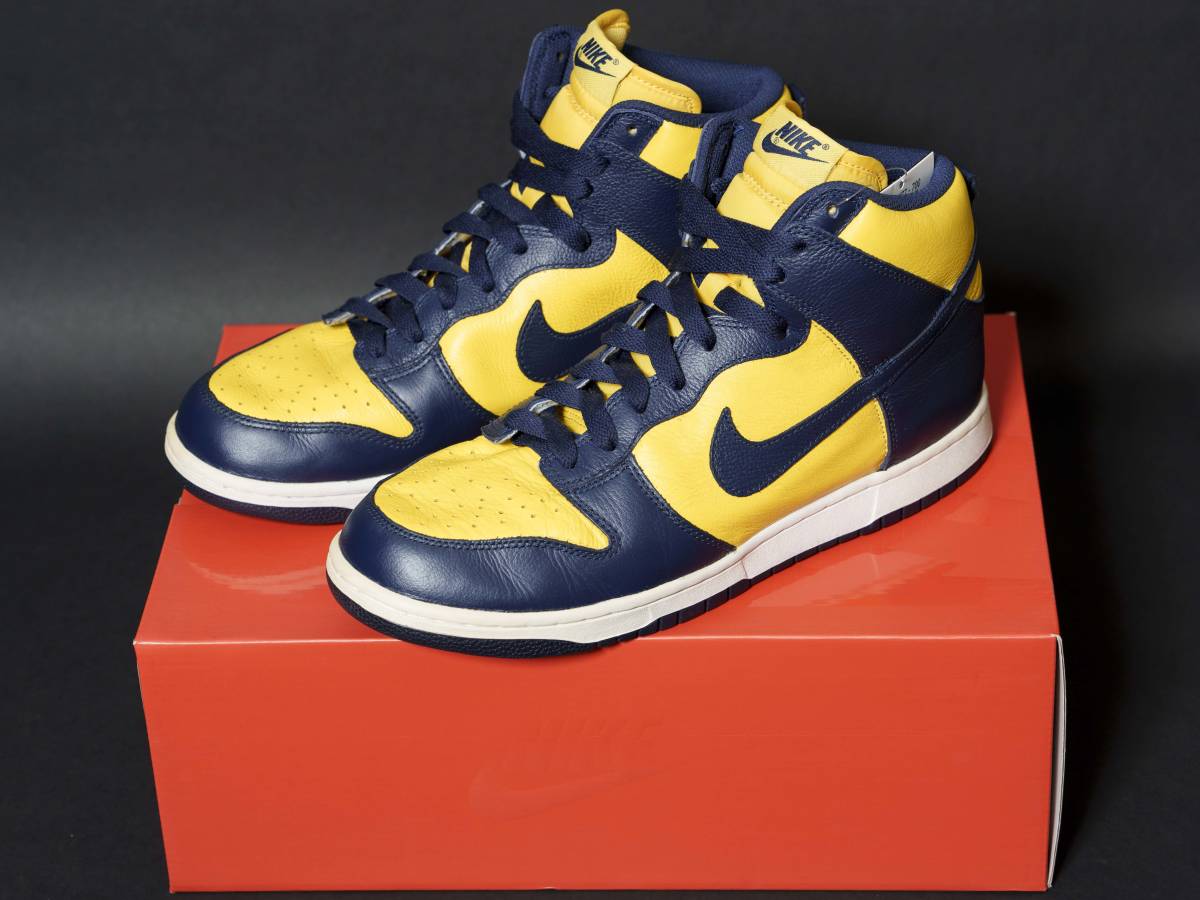NIKE 2016 DUNK RETRO QS MICHIGAN | jarussi.com.br