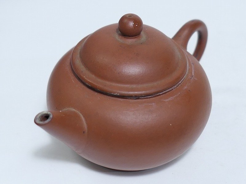 朱泥 急須 南瓜壷 唐物 茶道具 朱泥 急須 唐物 春水堂 茶道具 単孔