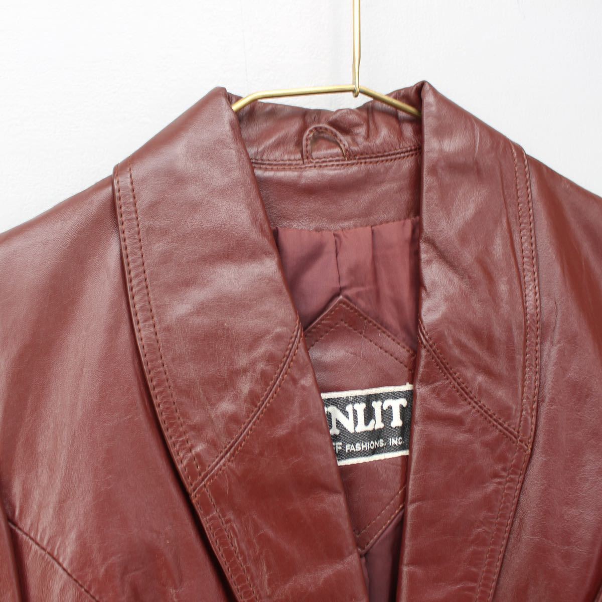 's USA VINTAGE WINLIT SHORT LENGTH LEATHER JACKET年代アメリカ