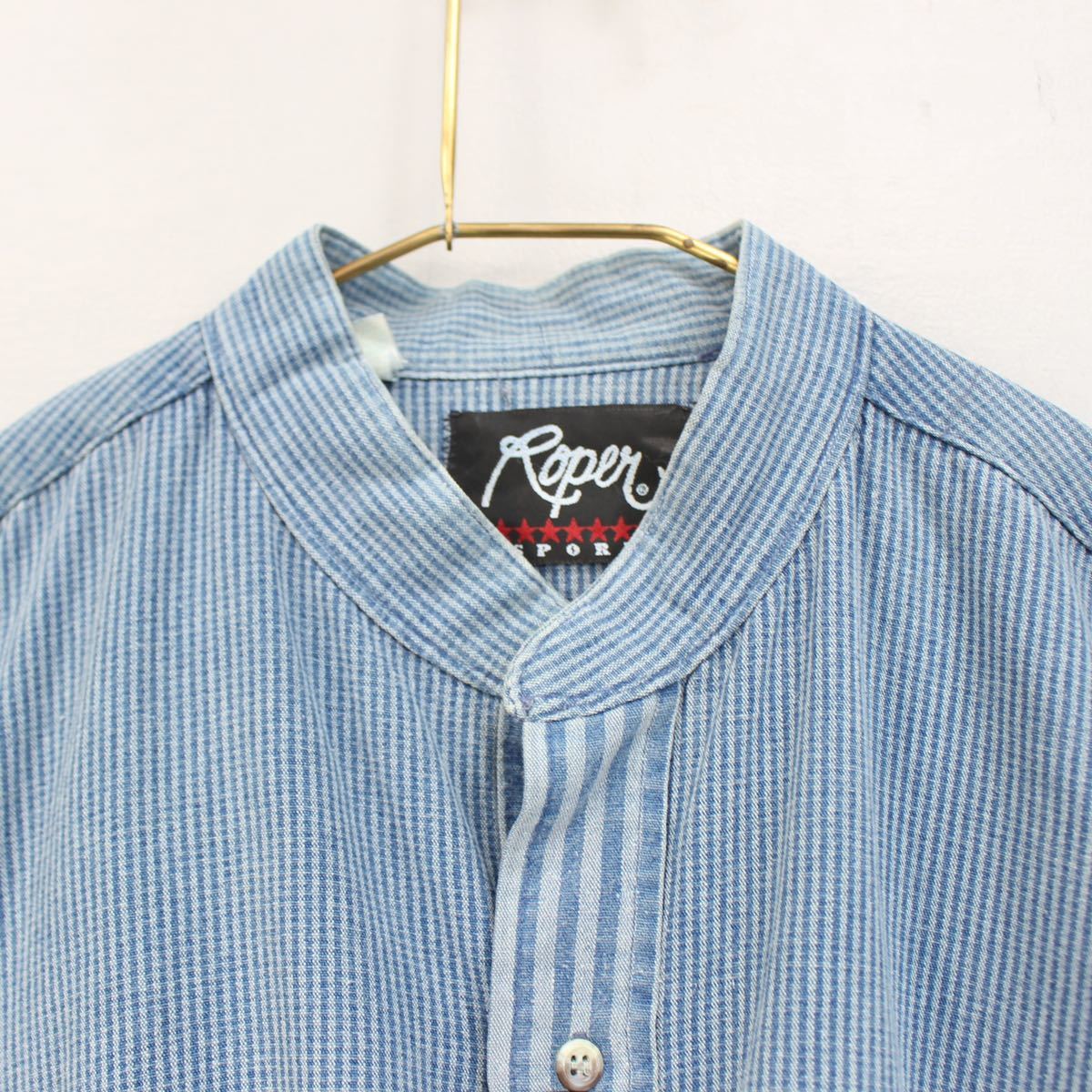 USA VINTAGE Ropen STRIPE PATTERNED DESIGN SHIRT/アメリカ古着 USA VINTAGE Ropen STRIPE PATTERNED DESIGN SHIRT/アメリカ古着