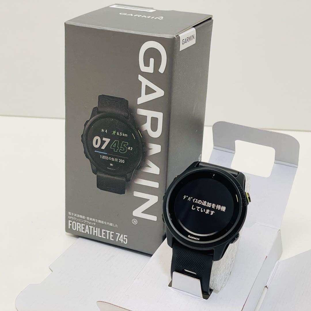 美品】GARMIN ガーミン ForeAthlete745 スマートウォッチ-