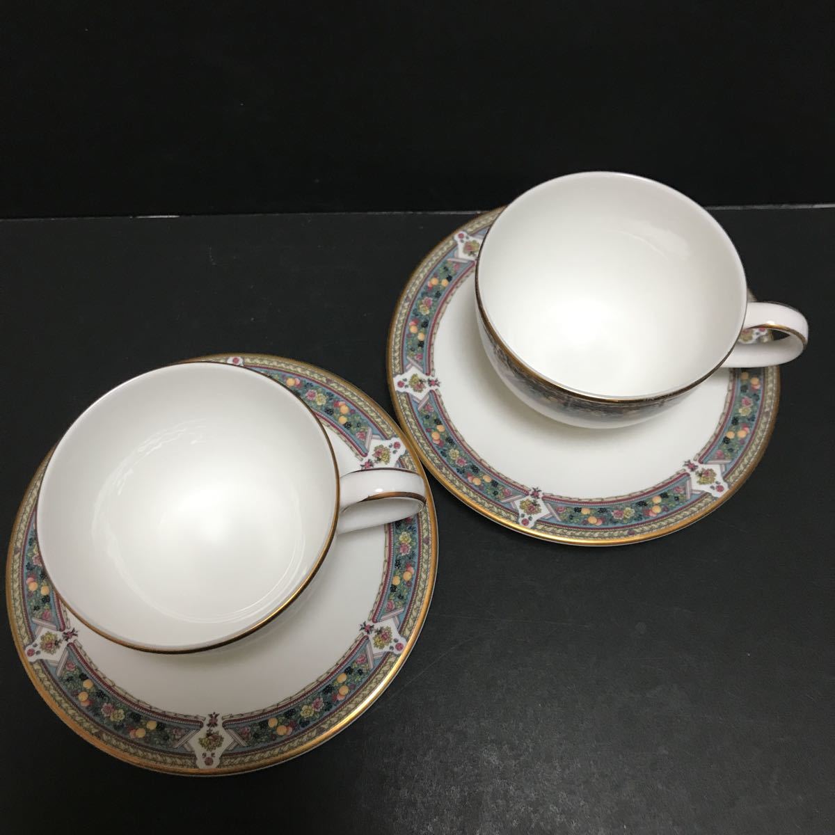  Royal Doulton Puresuto Bally pair cup & saucer beautiful goods records out of production rare rare 