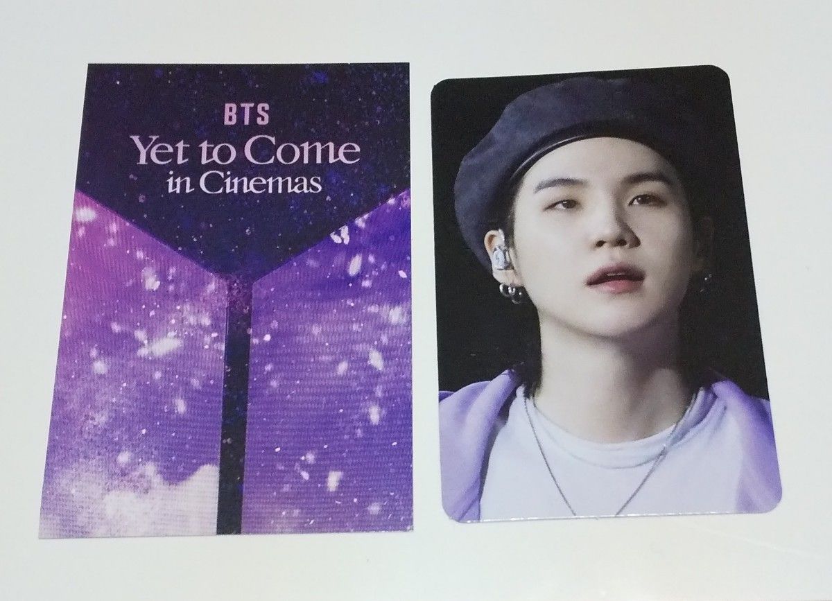 価格は安く BTS Yet to Come 映画入場特典トレカ ユンギ SUGA tdh