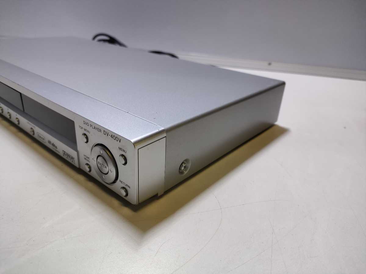 A212(中古現状、消毒除菌済 、即発送）Pioneer パイオニア DVD プレイヤ ー DV-400V リモコン付属_画像5