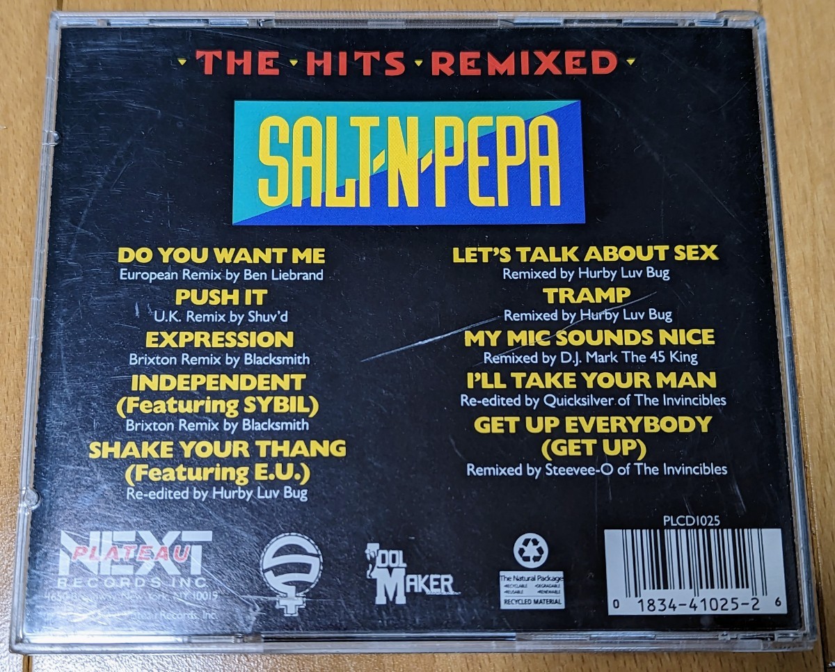 SALT-N-PEPA / THE HITS REMIXED クラシック 送料無料_画像2