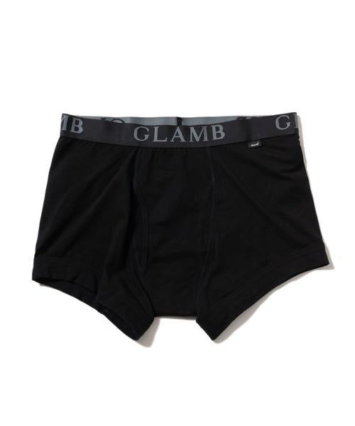 新品 GLAMB Logo boxer pants L / グラム ロゴ ボクサー パンツ Black ブラック 黒_画像2