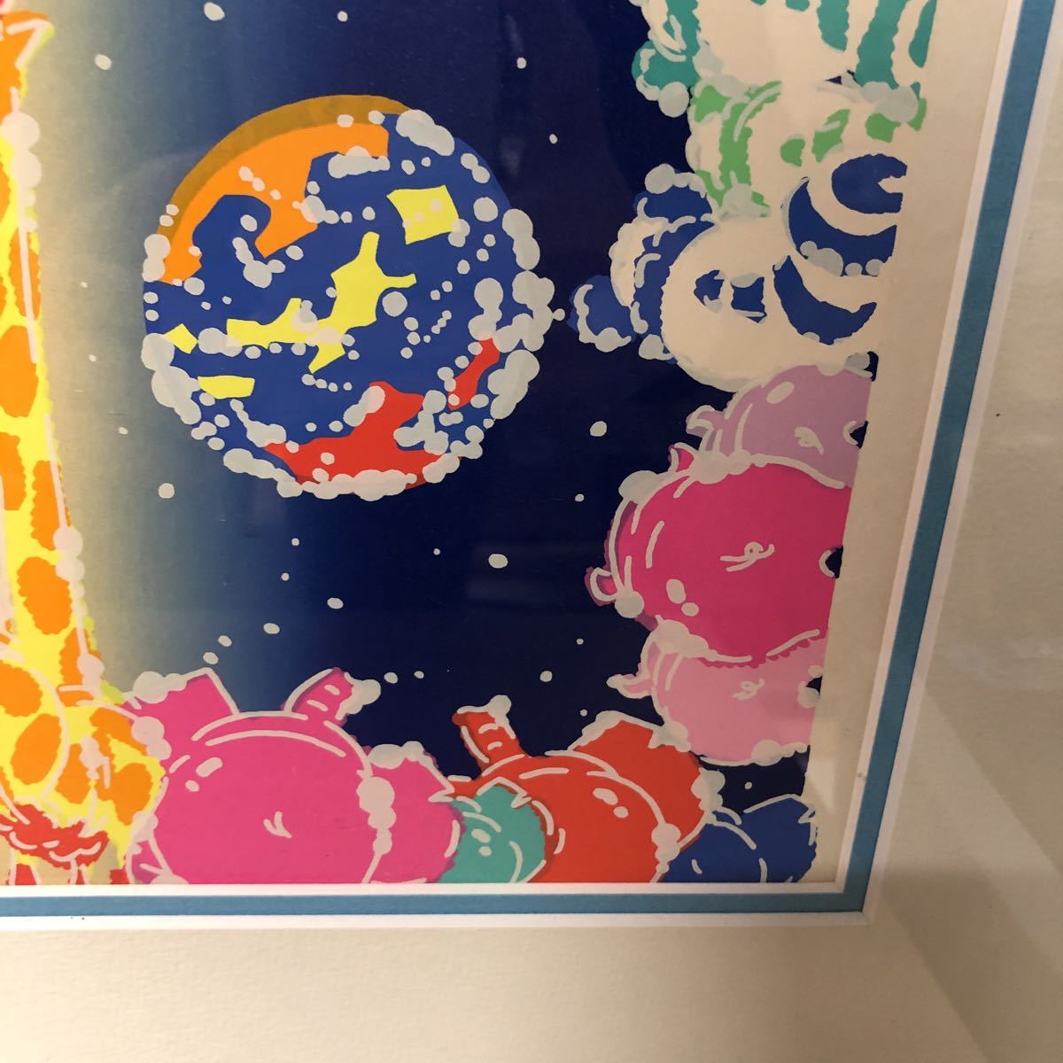 直売卸売り 【超希少1/150番】おかもとみわこ シルクスクリーン