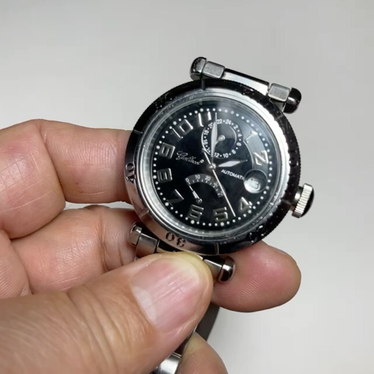 自動卷 AUTOMATICメンズ腕時計 サイズ:4.3cm ベルク14cm 動作品